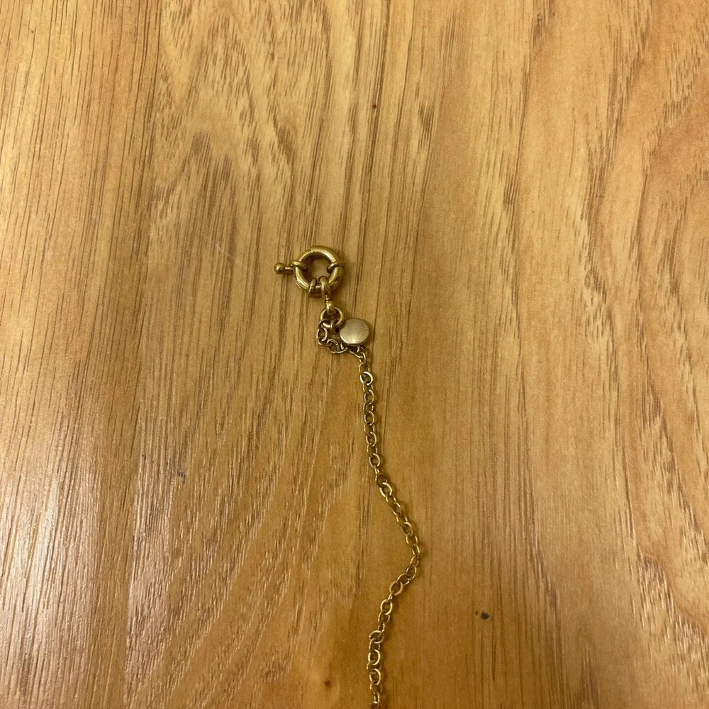 J Crew Yellow Finished Statement Necklace